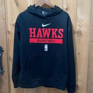 Nike dry fit NBA Atlanta Hawks hoodie.  Size M. NBA